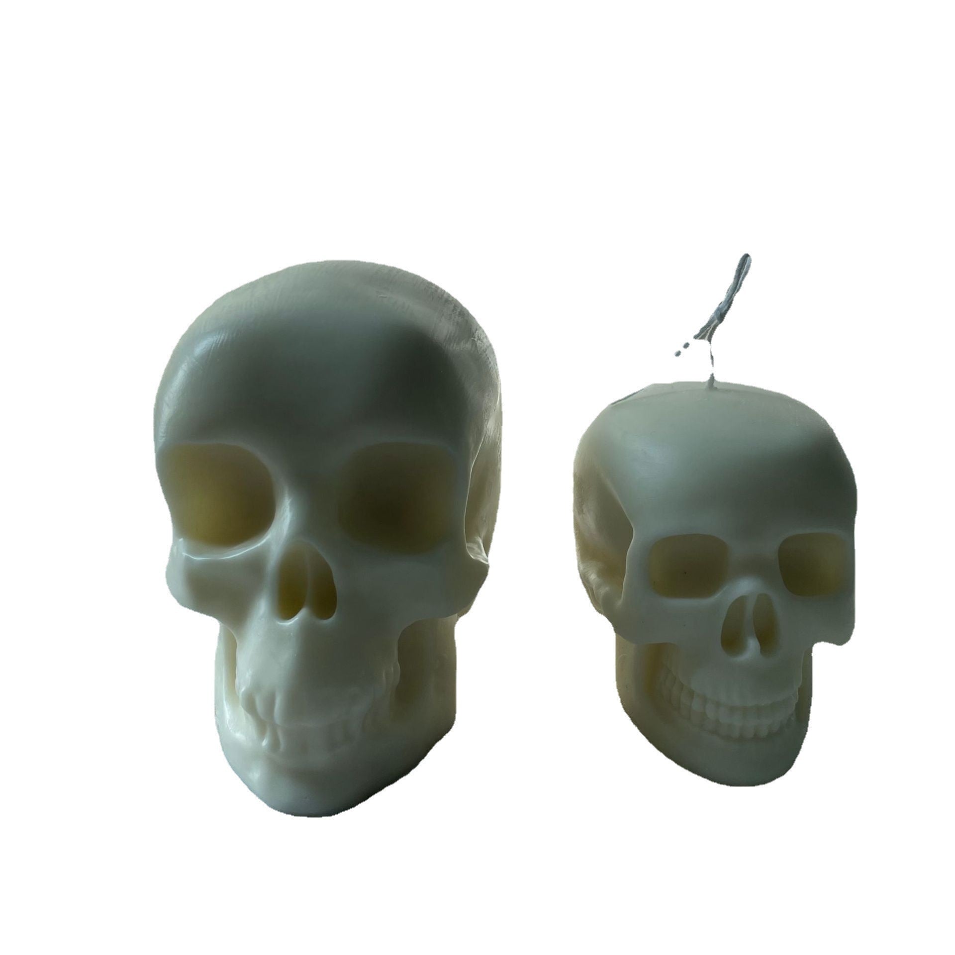 Creative Skull Candle Silicone Chocolate Mould