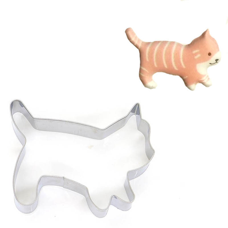 Cat cookie mould